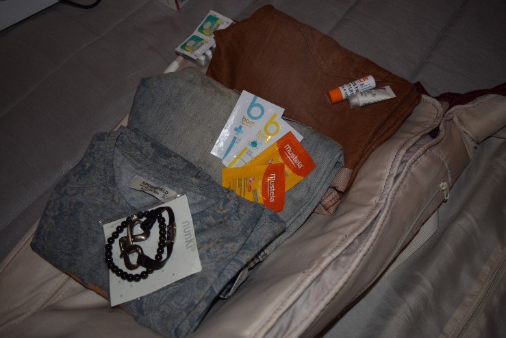 This was just part of the fun!! But there are the essentials for this trip! | Photo: Rute Borges