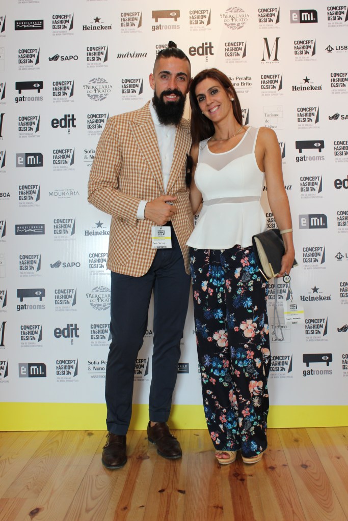 Alfaiate Paulo Batista & his wife Susana for D'Oliveira Fashion Blog Photo | Sónia Saraiva
