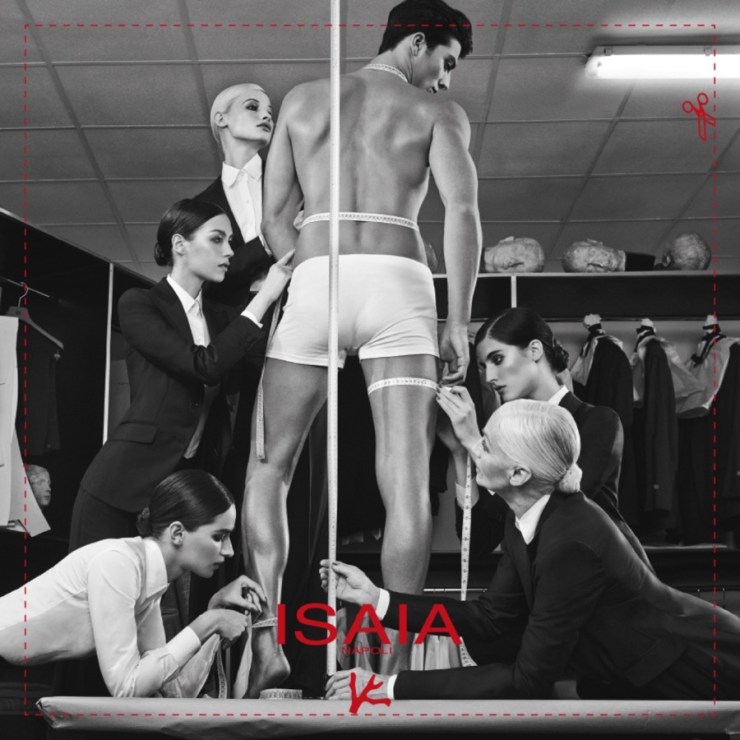 Spornosexual representation | ISAIA SS15