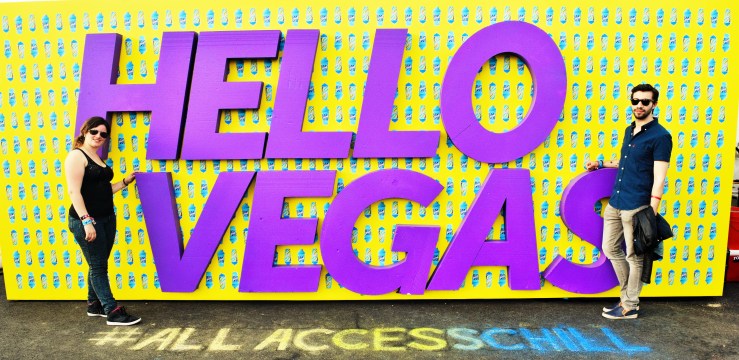 My photographer & myself exploring Rock in Rio USA